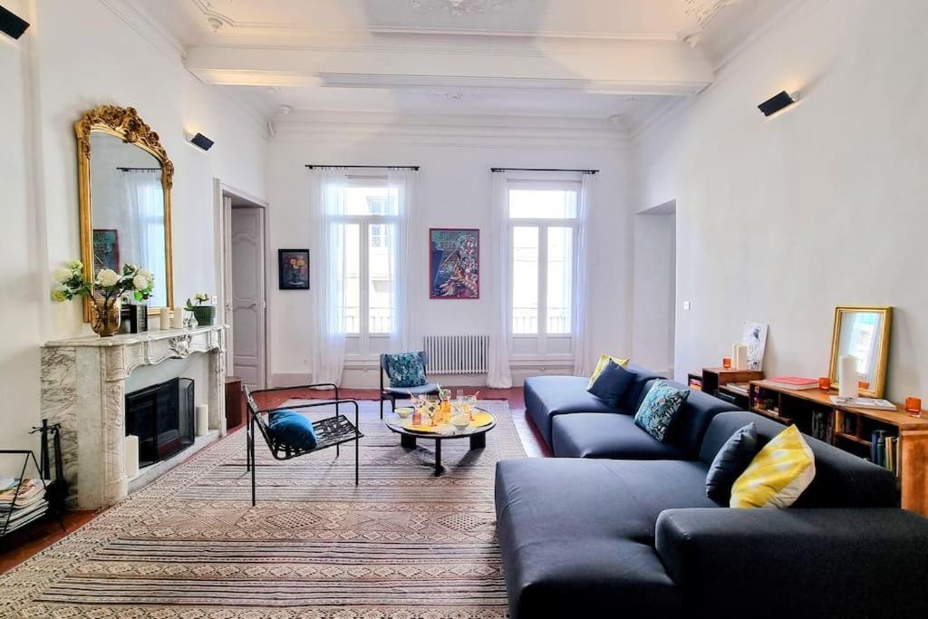 Le Palais 10, Superbe Appartement D'Exception Authentique Centre Historique Sète Dış mekan fotoğraf